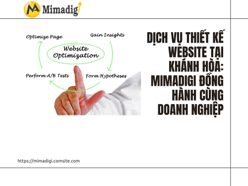 Thiết kế website tại Khánh Hòa – Website trọn gói, uy tín của mimadigi
