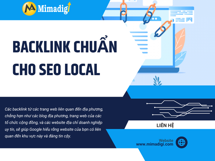 Backlink Chuẩn Cho SEO Local tại mima