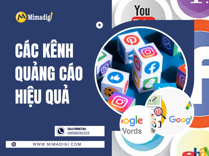 Các Kênh Quảng Cáo Hiệu Quả Cho Trung Tâm Tiếng Anh Online tại mima