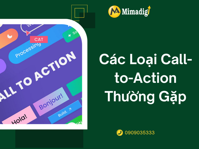 Common Types of Call-to-Action at mima