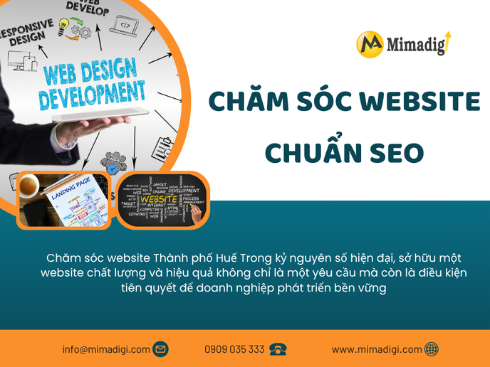 Chăm Sóc Website Chuẩn SEO: Tại Sao Cần Thiết? tại mima