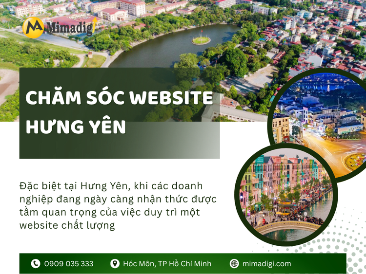 Chăm Sóc Website Hưng Yên Giải Pháp Tối Ưu Cho Doanh Nghiệp tại mima