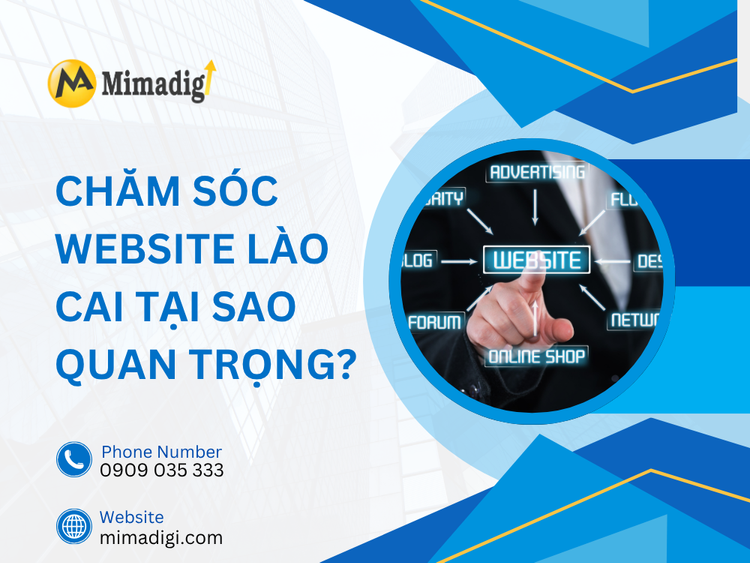Chăm Sóc Website Lào Cai Tại Sao Quan Trọng? tại mima