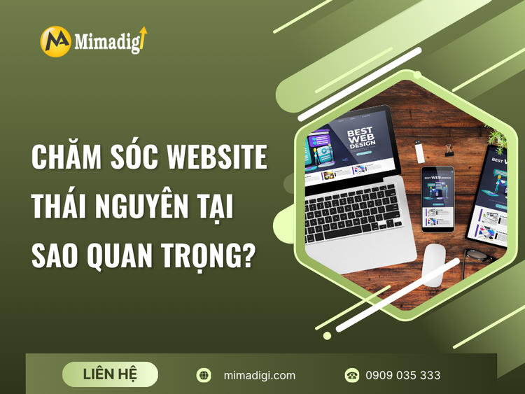 Chăm Sóc Website Thái Nguyên Tại Sao Quan Trọng? tại mima
