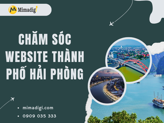 Chăm Sóc Website Thành Phố Hải Phòng tại mima