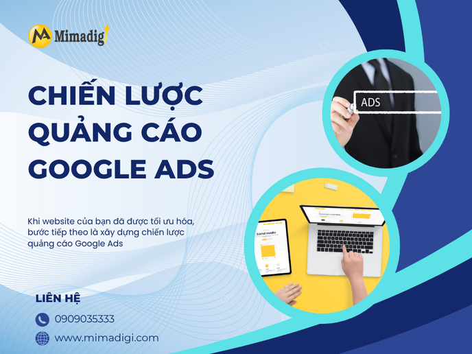 Chiến Lược Quảng Cáo Google Ads Hiệu Quả Cho Website tại mima