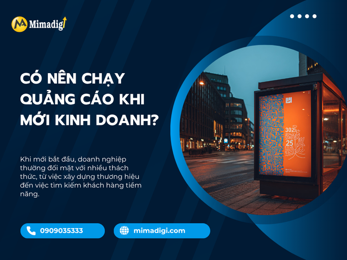 Should I Run Ads When Starting a New Business? at mima