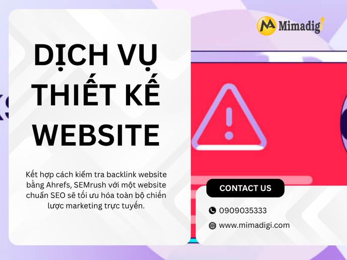 Dịch Vụ Thiết Kế Website Chuẩn SEO Tại MIMADIGI 