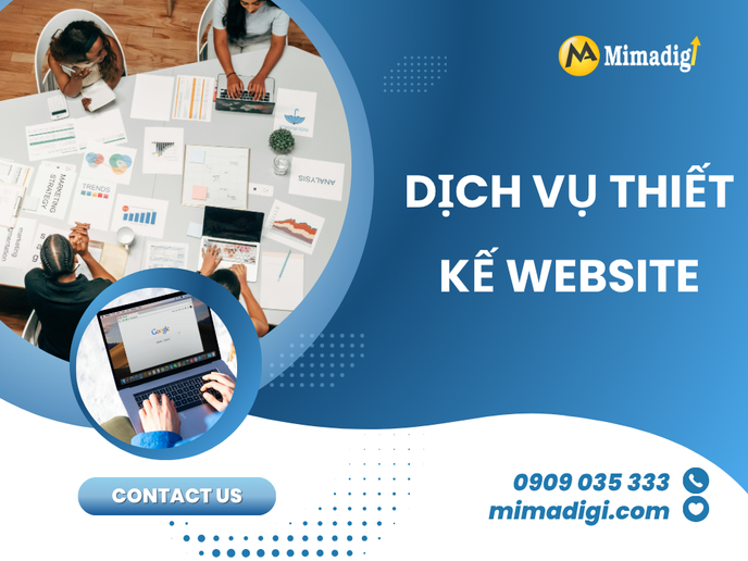 Dịch Vụ Thiết Kế Website Tại MIMA