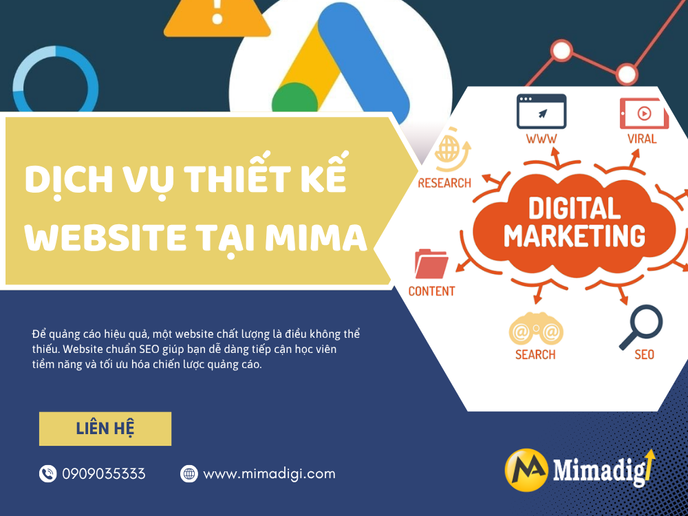 Dịch Vụ Thiết Kế Website Tại Mima