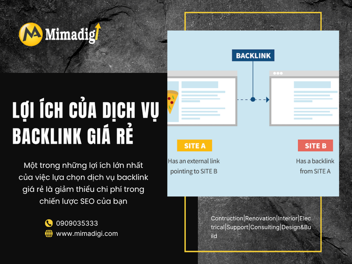 Lợi Ích Của Dịch Vụ Backlink Giá Rẻ tại mima