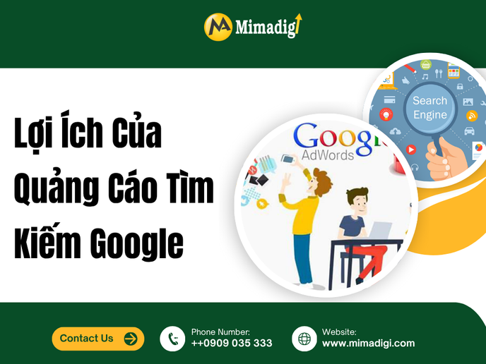 Lợi Ích Của Quảng Cáo Tìm Kiếm Google tại mima
