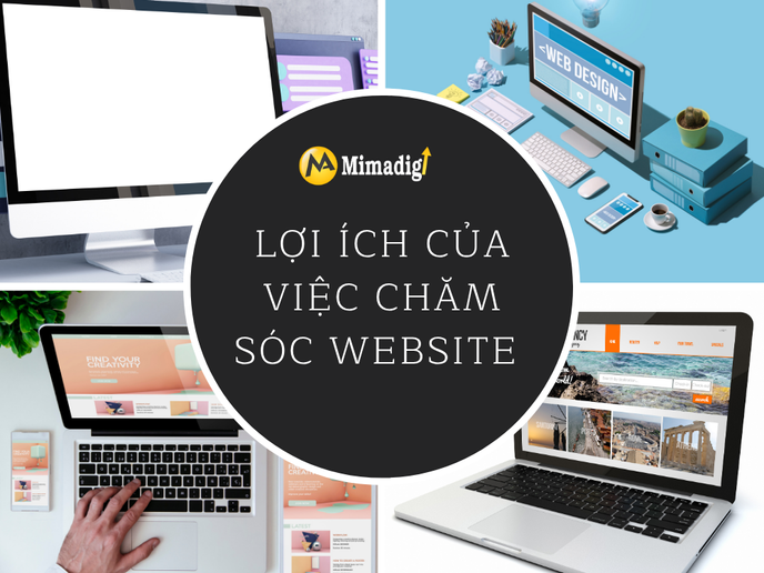Lợi Ích Của Việc Chăm Sóc Website Đúng Cách tại mima