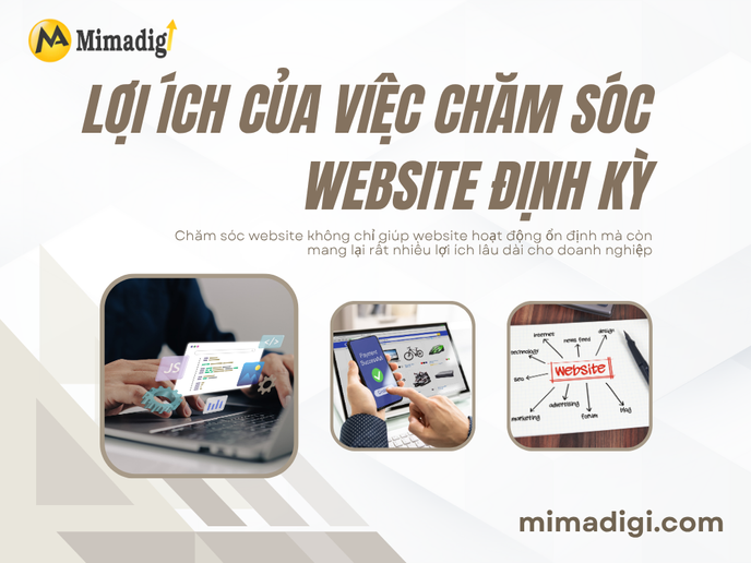 Lợi Ích Của Việc Chăm Sóc Website Định Kỳ tại mima