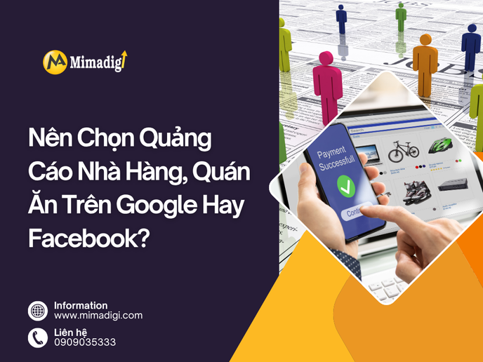 Should You Choose Google or Facebook for Advertising Your Restaurant or Eatery? at mima