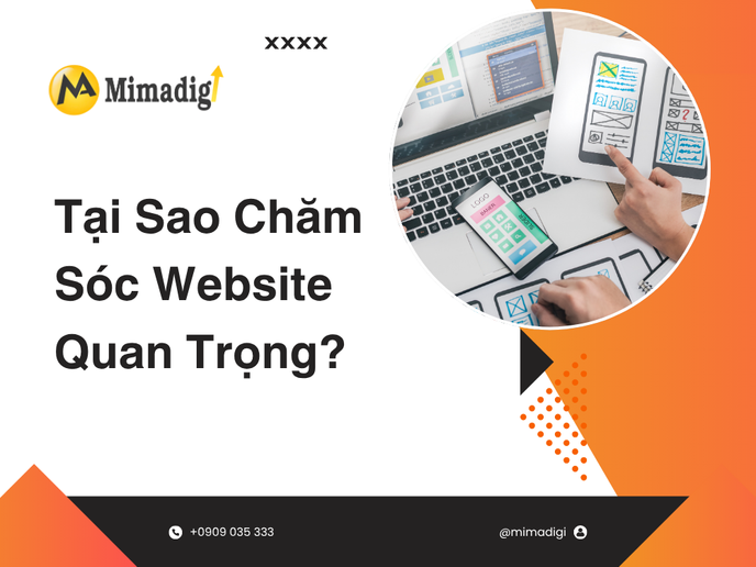 Tại Sao Chăm Sóc Website Quan Trọng? tại mima