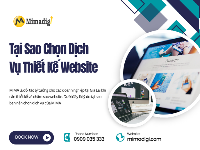 Tại Sao Chọn Dịch Vụ Thiết Kế Website Tại MIMA?