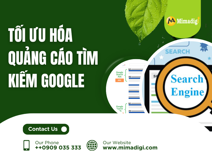 Tối Ưu Hóa Quảng Cáo Tìm Kiếm Google tại mima