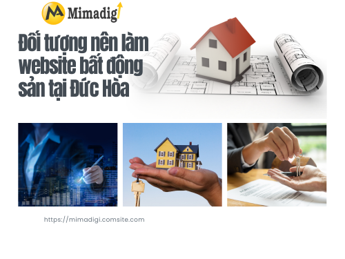 Website bất động sản tại Đức Hòa, Long An của mimadigi