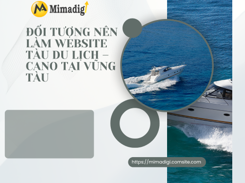 Thiết kế website tàu du lịch – cano Vũng Tàu tại mimadigi
