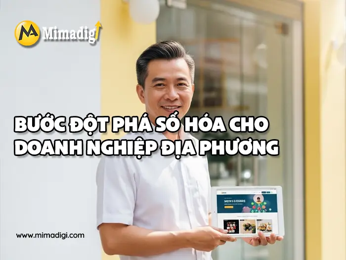 Thiết kế website Phường Long Nguyên tại mimadigi