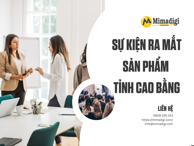 Sự kiện ra mắt sản phẩm Tỉnh Cao Bằng