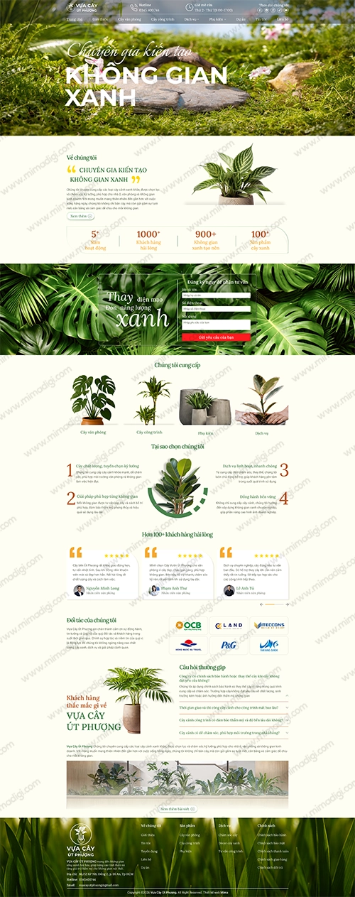 Giải pháp thiết kế website từ MIMA