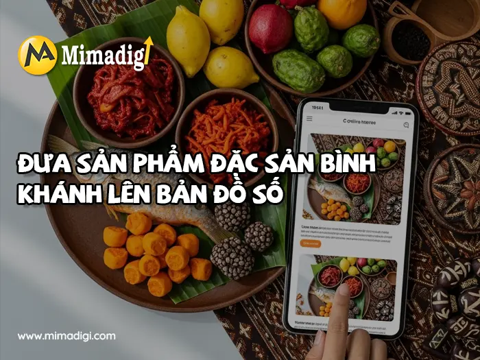 Thiết kế website Xã Bình Khánh tại mimadigi