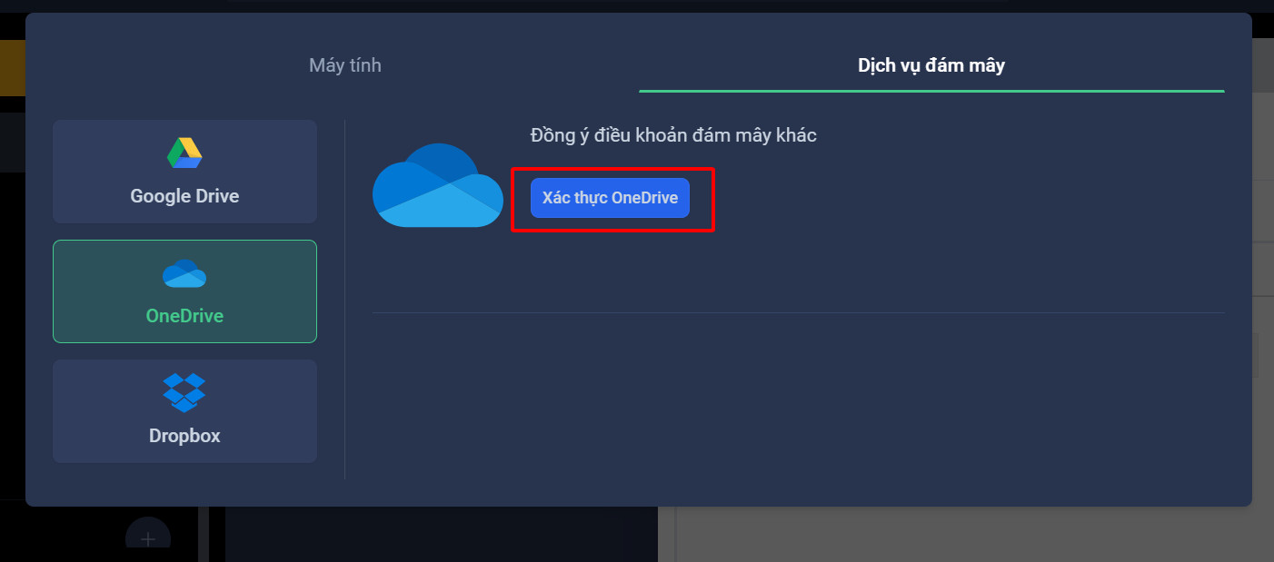 Guide to Linking Cloud Services for Sending Attachments on OneMail User Page