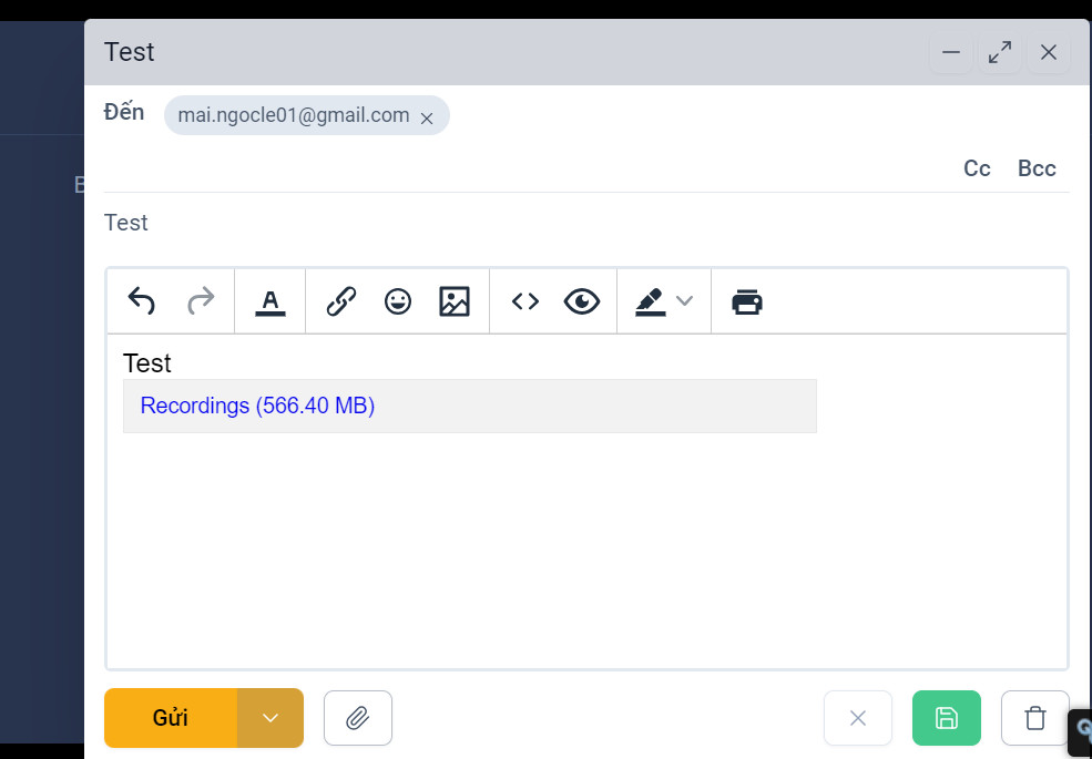 Guide to Linking Cloud Services for Sending Attachments on OneMail User Page