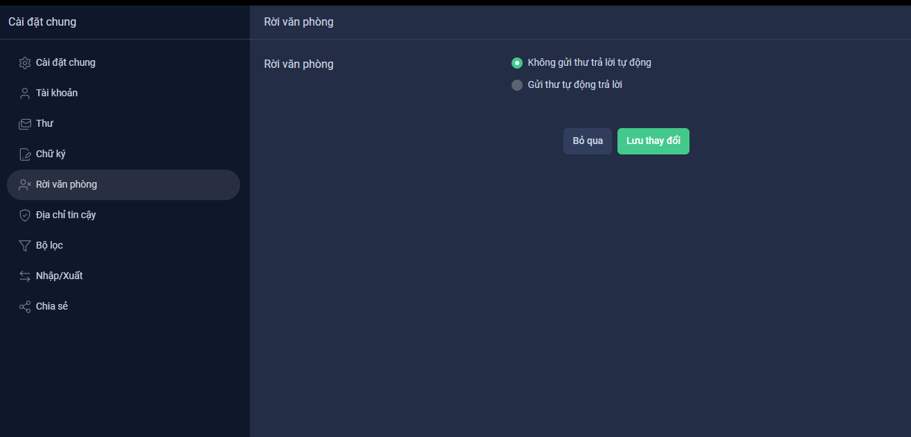 Guide to Using OneMail User Settings Features