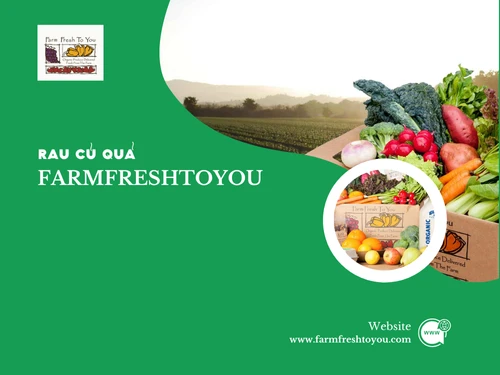 Farm Fresh To You – Rau củ quả tươi sạch giao tận nhà mỗi ngày tại mimadigi