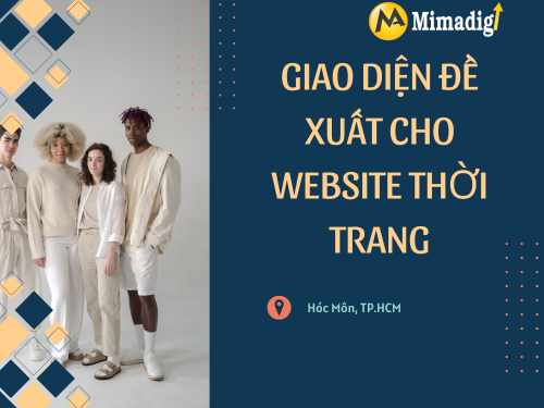 Thiết kế website thời trang nam nữ tại mimadigi
