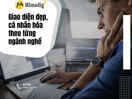 Thiết kế website tại Bắc Ninh – Giao diện đẹp, chuẩn SEO tại MIMADIGI
