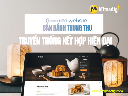 Thiết kế website bán bánh trung thu