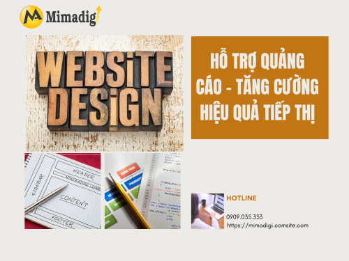 Thiết kế website tại Bạc Liêu – Website hiện đại, dễ dùng của mimadigi