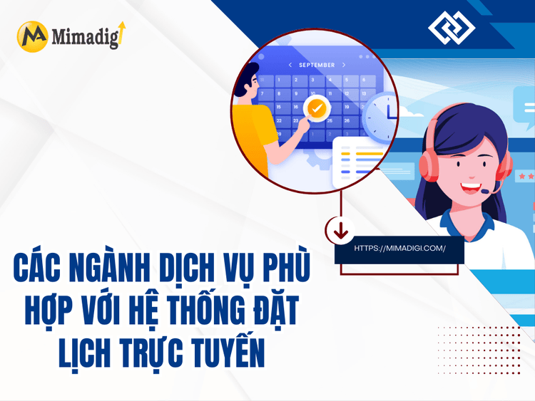 Service industries suitable for online booking systems at MIMA