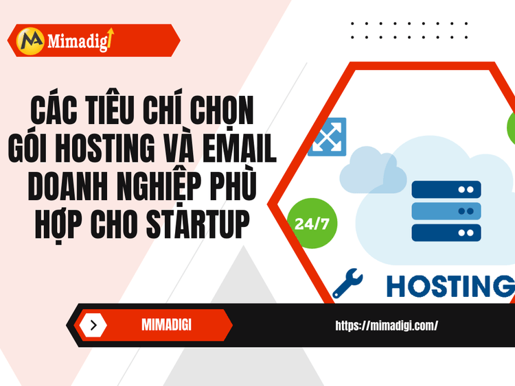 Criteria for Choosing the Right Hosting and Business Email Package for Startups at MIMA
