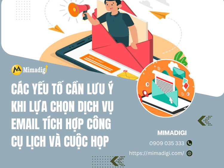 Factors to Consider When Choosing an Email Service Integrated with Calendar and Meeting Tools at MIMA