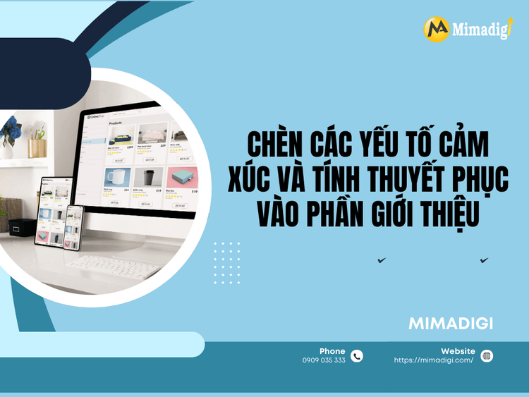 Insert emotional elements and persuasiveness into the introduction at MIMA