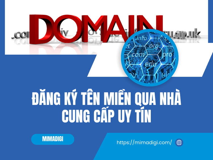 Register a domain name through a reputable provider at MIMA