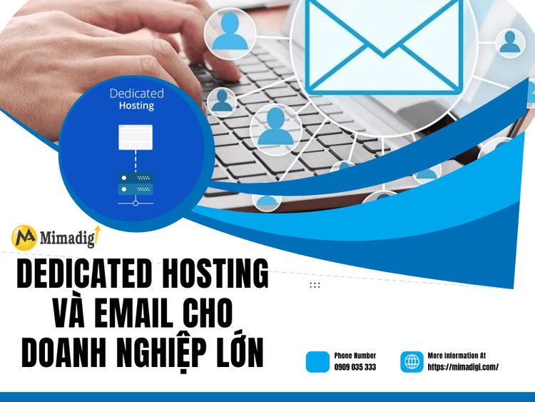 Dedicated Hosting and email for large businesses at MIMA