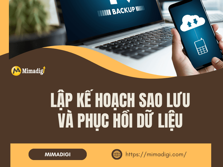 Develop a data backup and recovery plan at MIMA