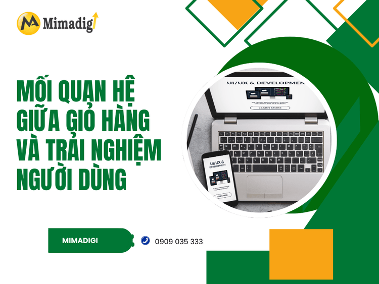 The relationship between shopping cart and user experience at MIMA