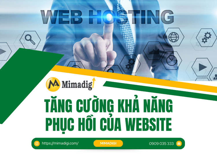 Enhance website recovery capability at MIMA