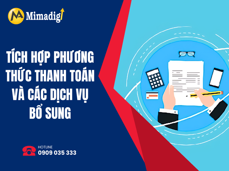 Integrate payment methods and additional services at MIMA