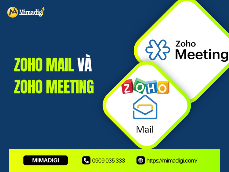 Zoho Mail and Zoho Meeting at MIMA