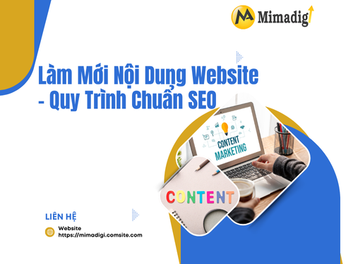 Cách kiểm tra bài viết lỗi thời & làm mới nội dung của MIMADIGI