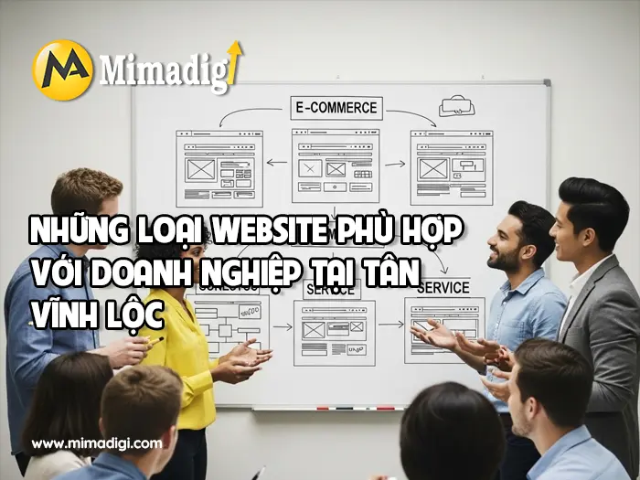Thiết kế website Xã Tân Vĩnh Lộc tại mimadigi
