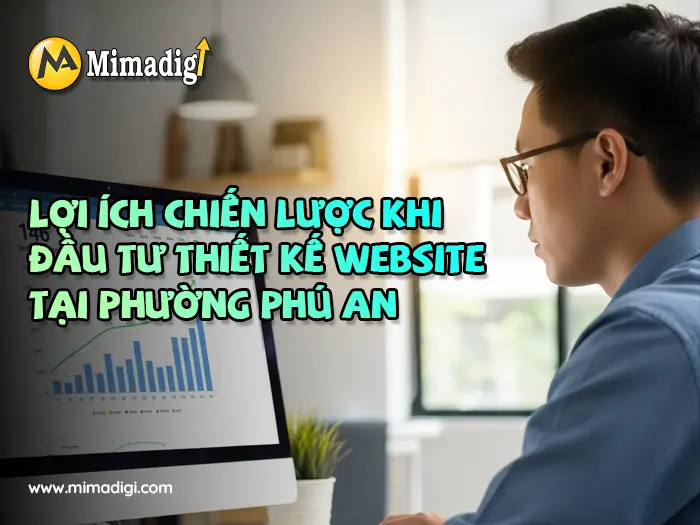 Thiết kế website Phường Phú An tại mimadigi
